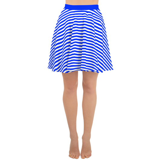 Striped Chic Harmony Skater Skirt