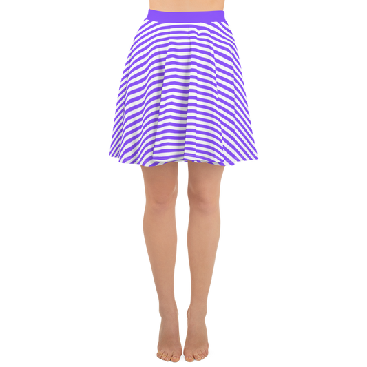 Striped Chic Harmony Skater Skirt