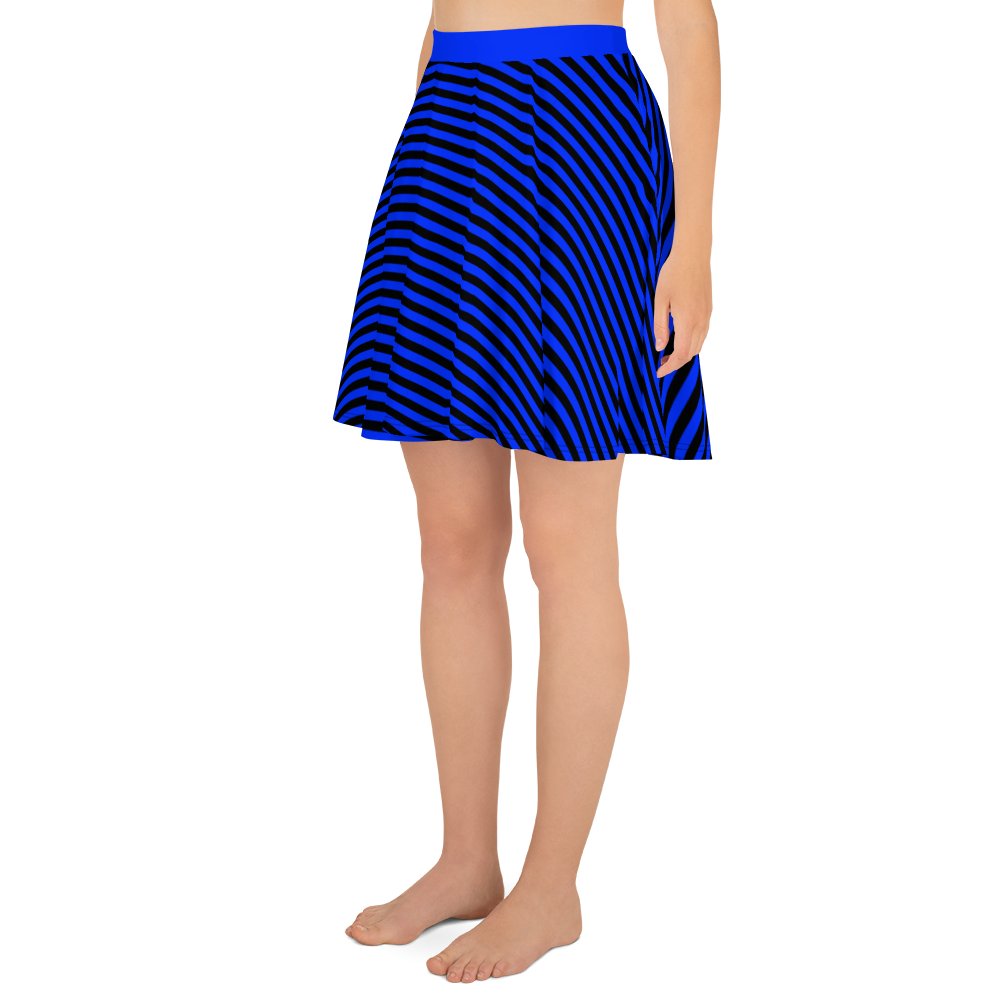 Striped Chic Harmony Skater Skirt