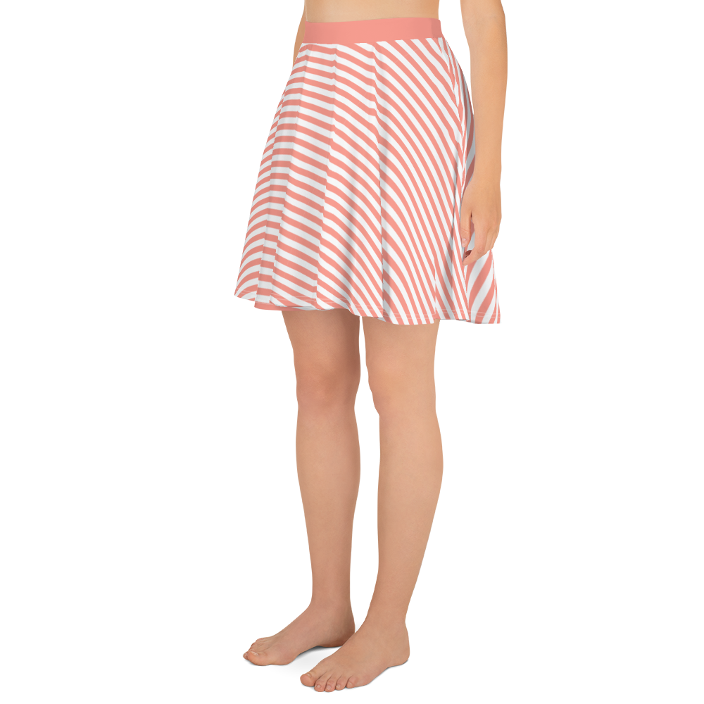 Striped Chic Harmony Skater Skirt