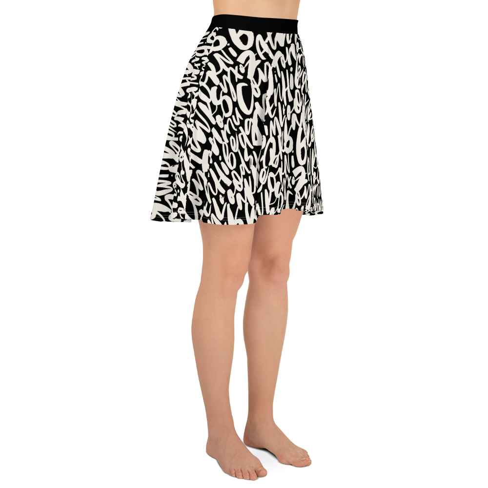 Chic Harmony Skater Skirt