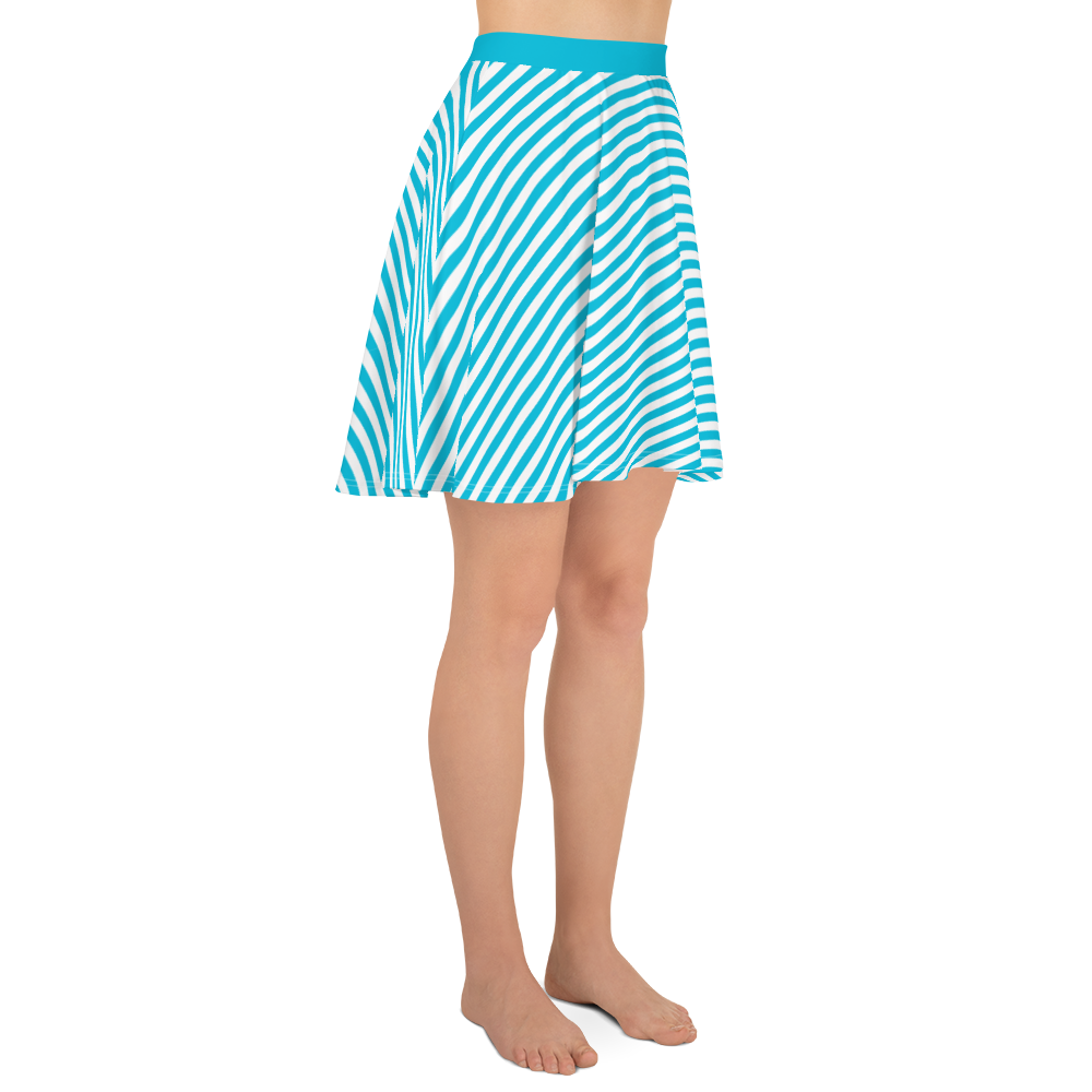 Striped Chic Harmony Skater Skirt