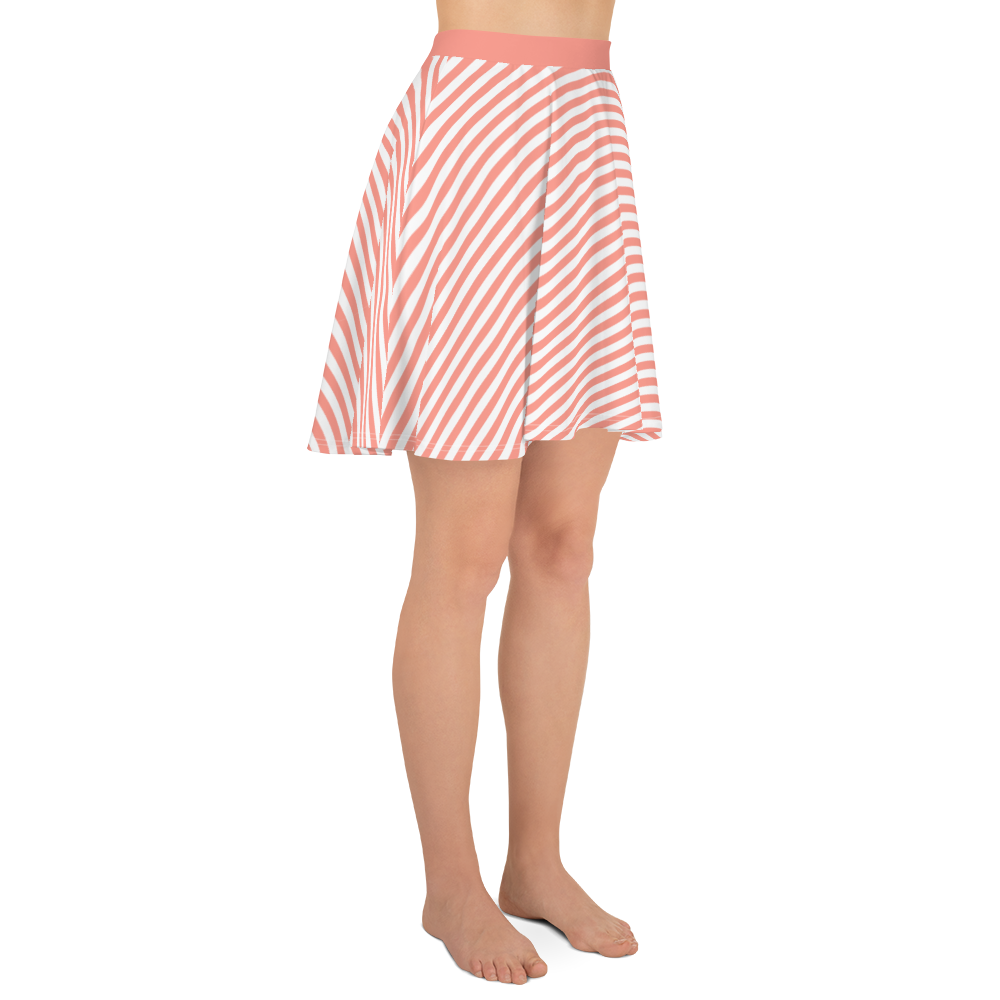 Striped Chic Harmony Skater Skirt