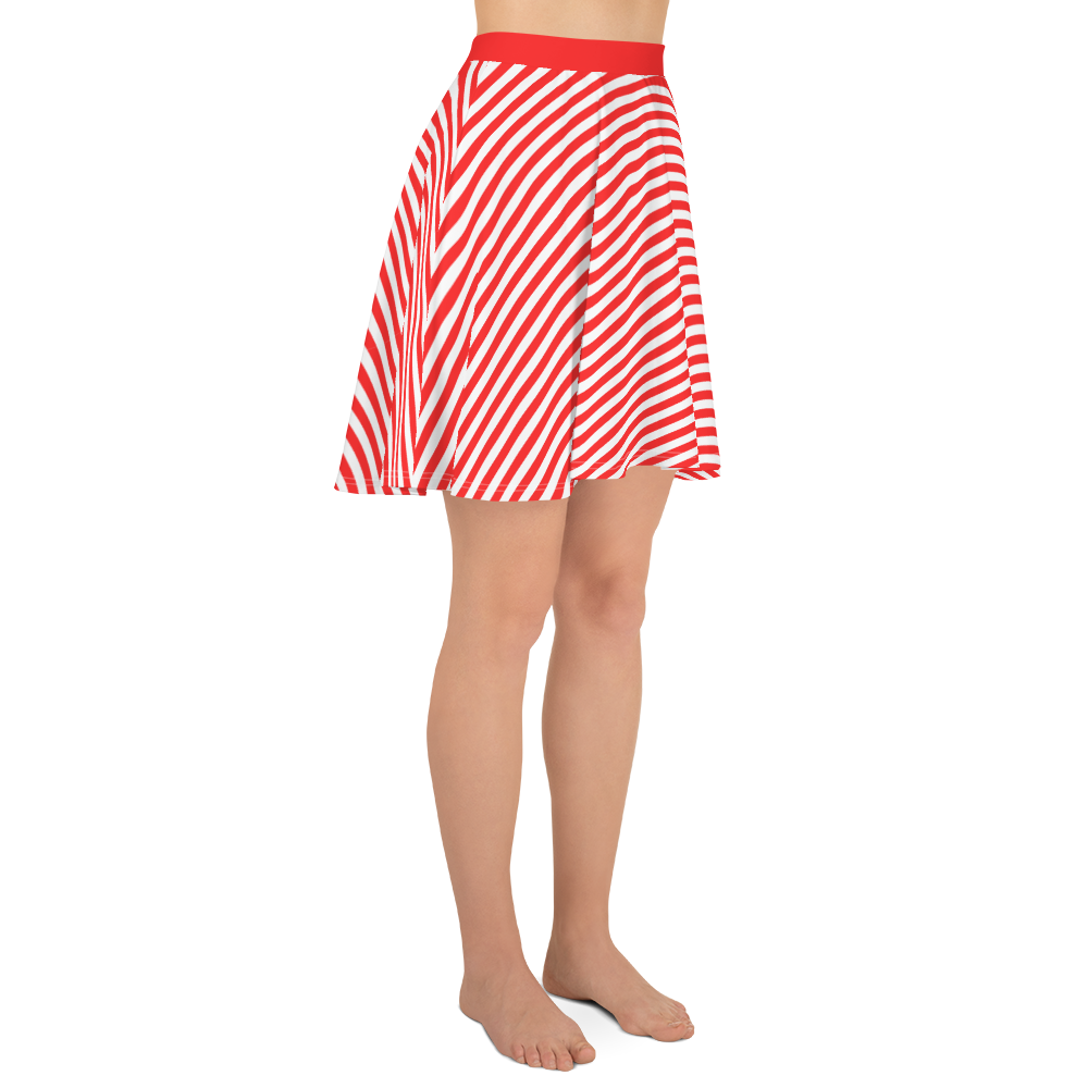 Striped Chic Harmony Skater Skirt