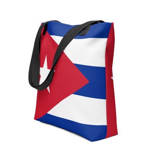 "Cuba Flag" Essential Canvas Carryall