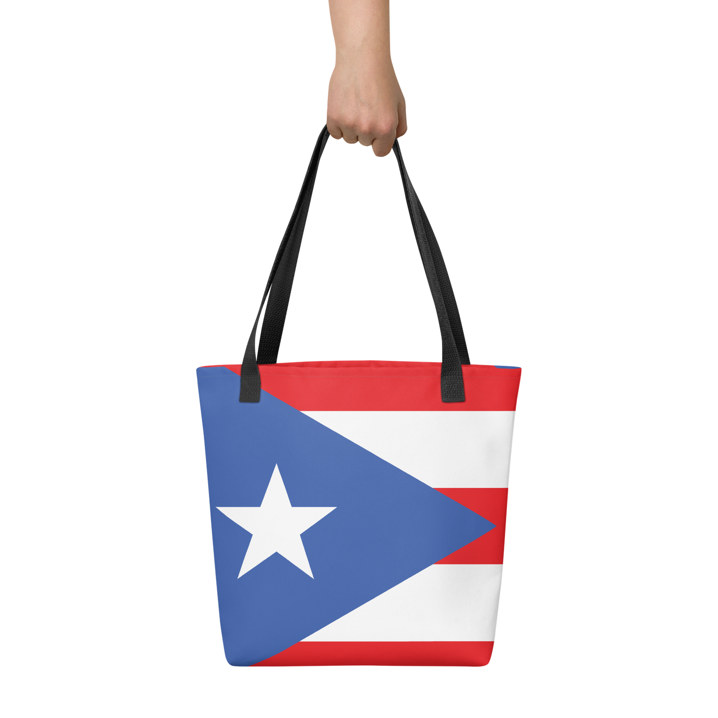 "Puerto Rico Flag" Essential Canvas Carryall