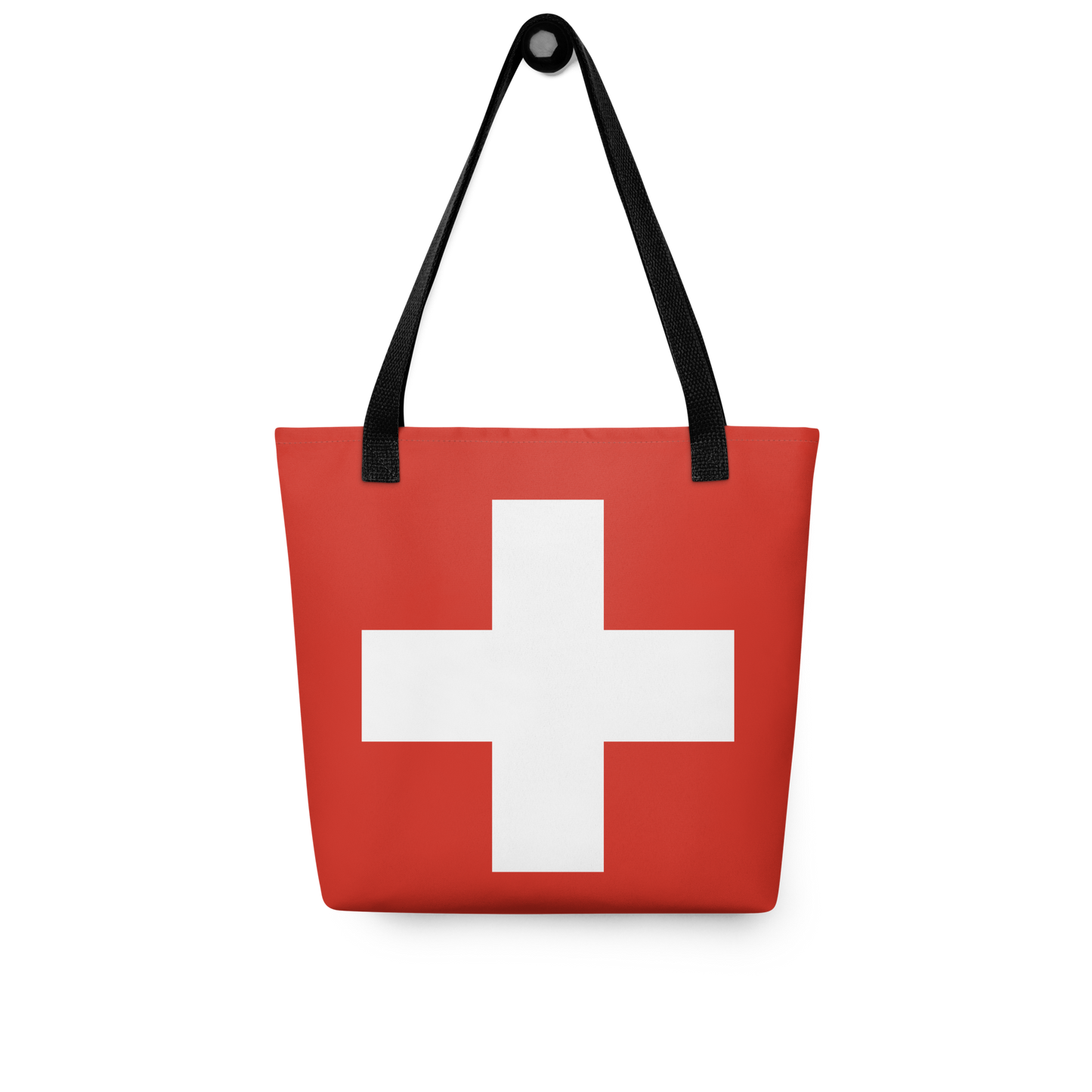 "Switzerland Flag" Essential Canvas Carryall