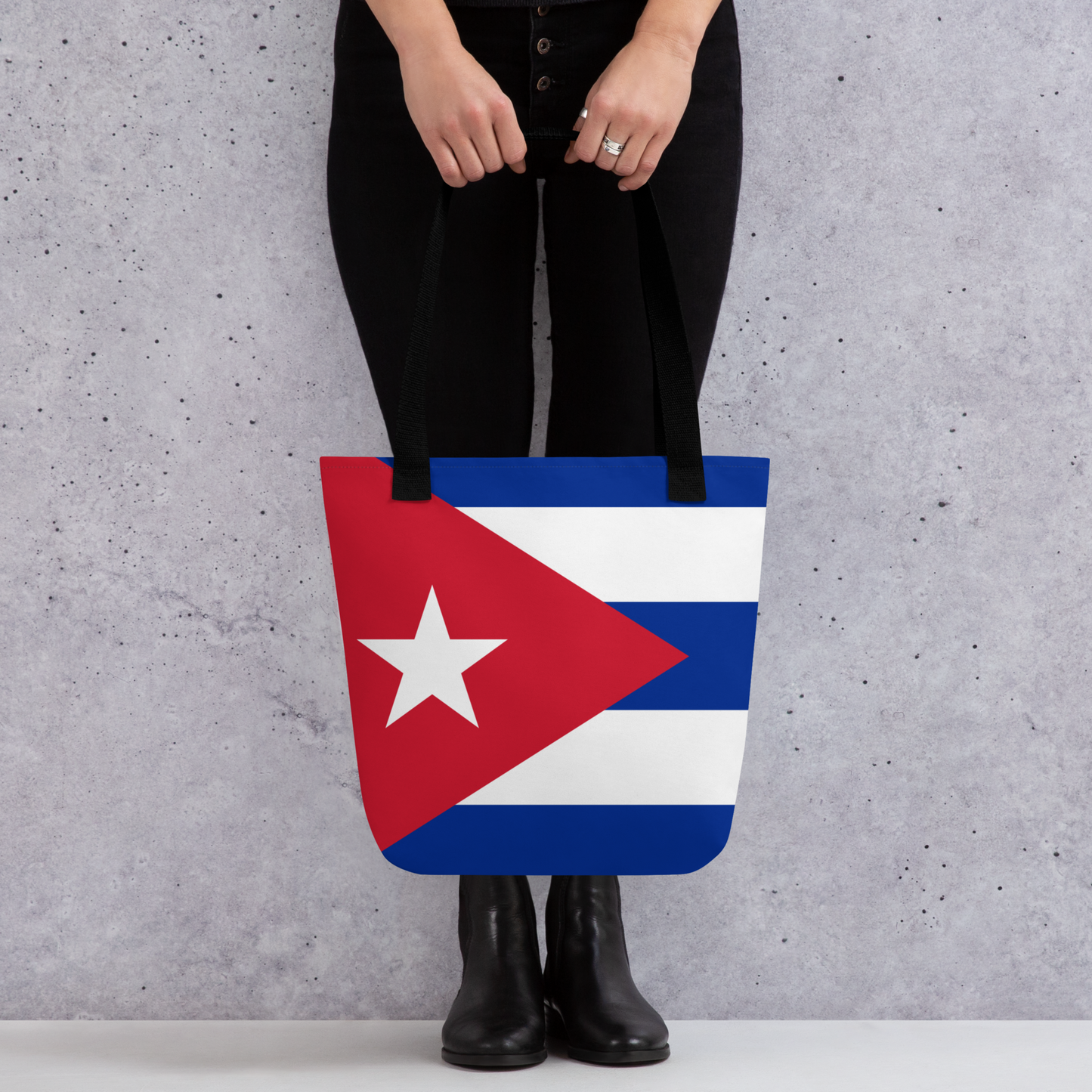 "Cuba Flag" Essential Canvas Carryall