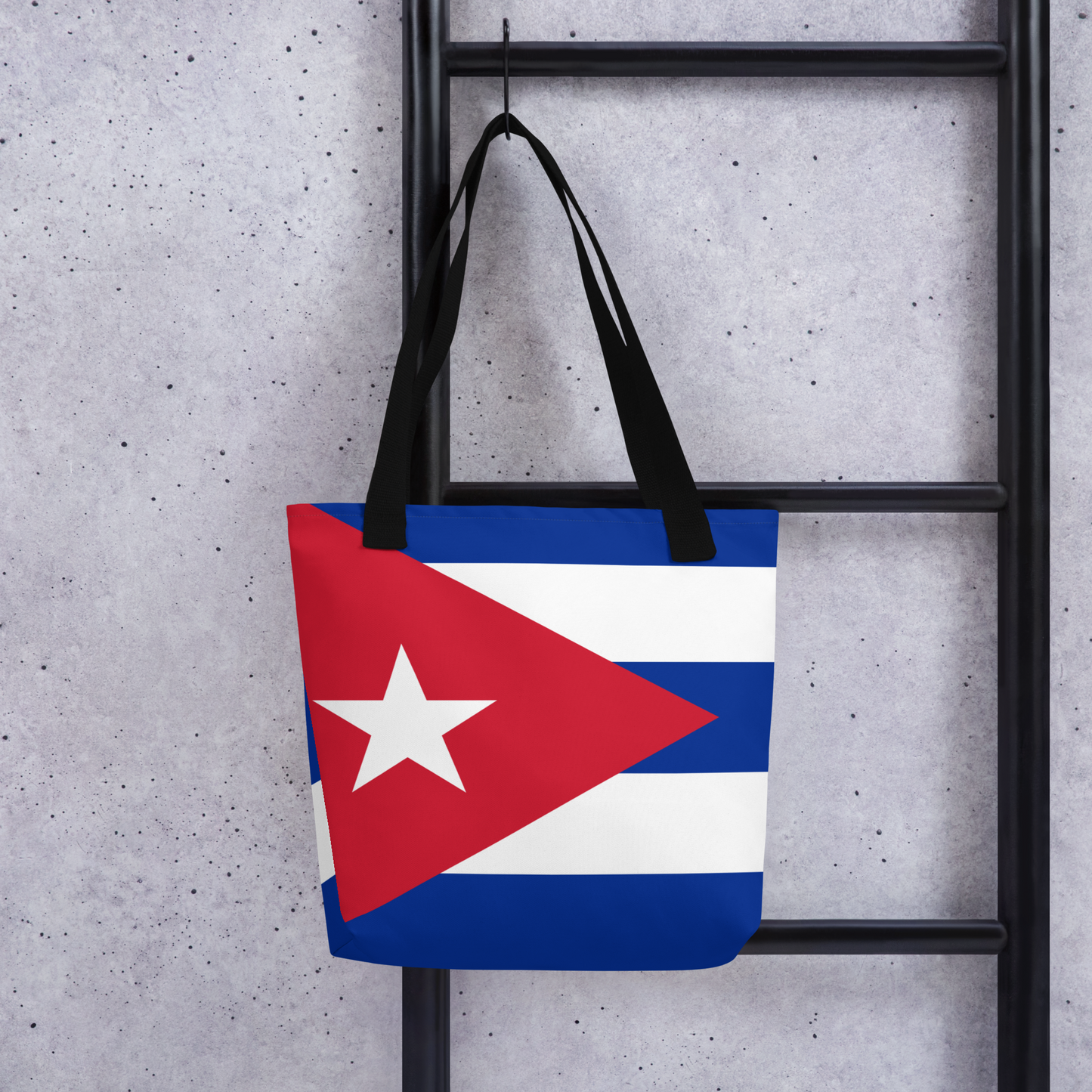 "Cuba Flag" Essential Canvas Carryall