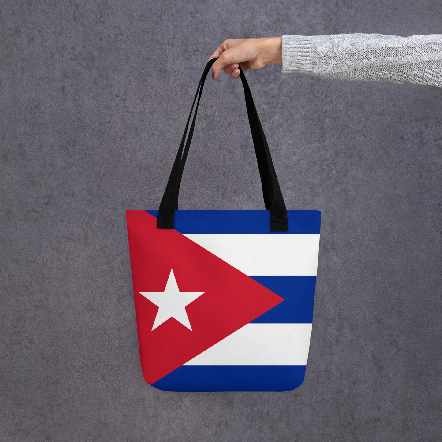 "Cuba Flag" Essential Canvas Carryall