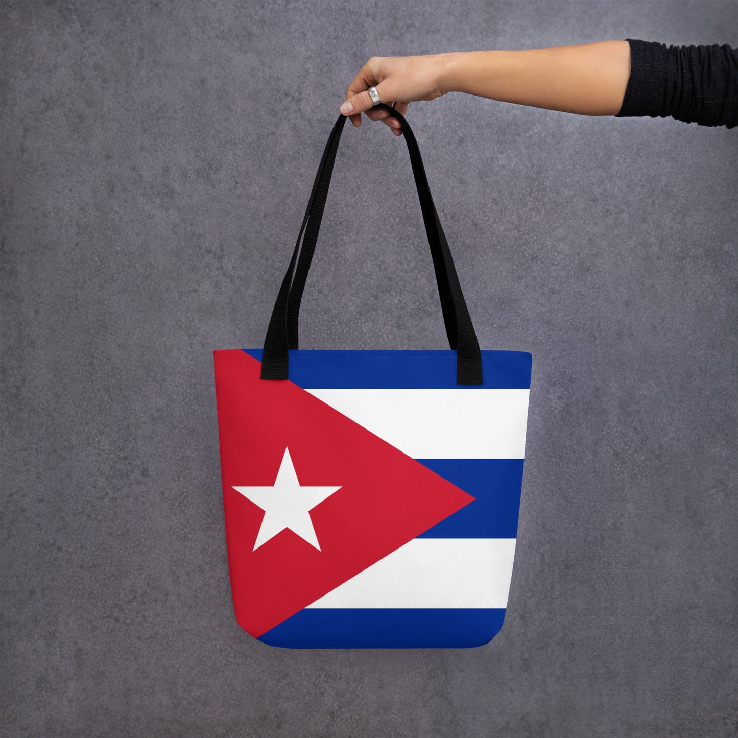 "Cuba Flag" Essential Canvas Carryall