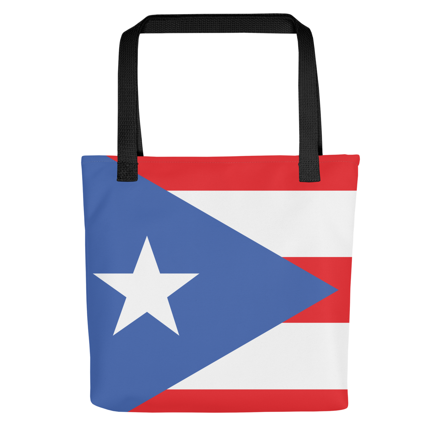 "Puerto Rico Flag" Essential Canvas Carryall