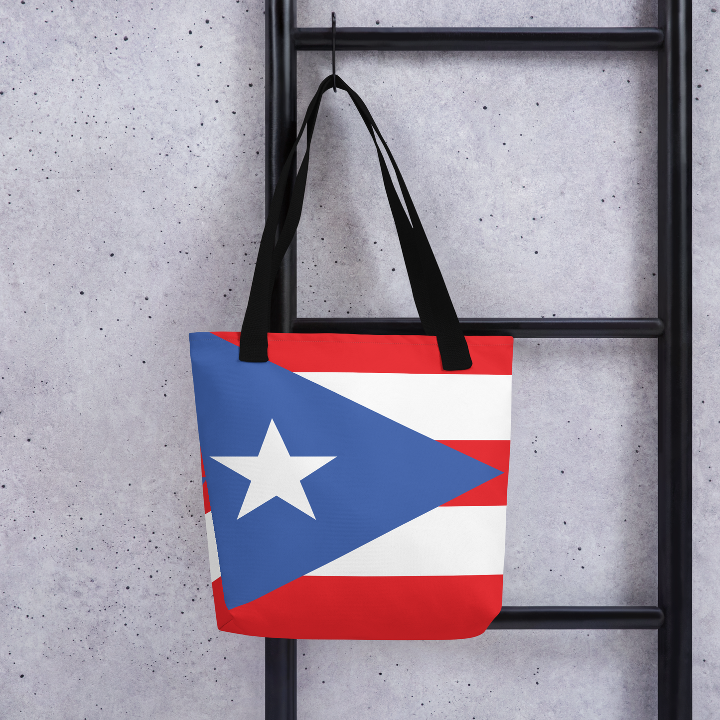 "Puerto Rico Flag" Essential Canvas Carryall