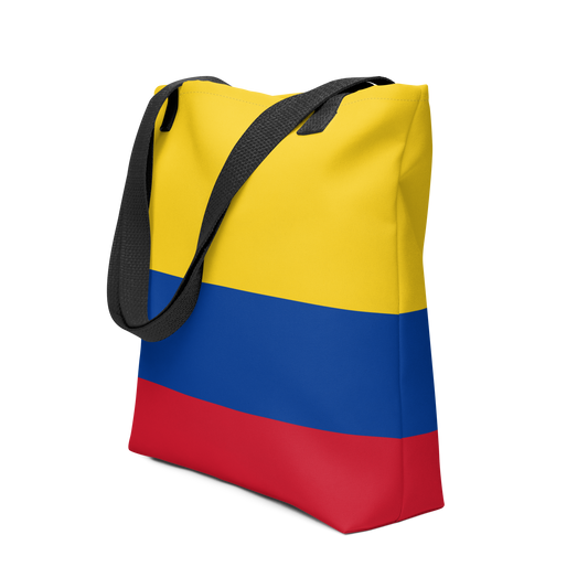 "Colombia Flag" Essential Canvas Carryall