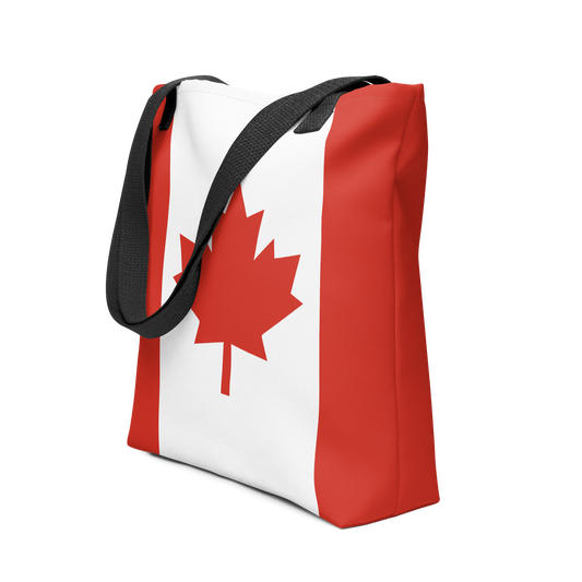 "Canada Flag" Essential Canvas Carryall