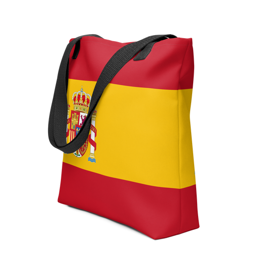 "Spain Flag" Essential Canvas Carryall