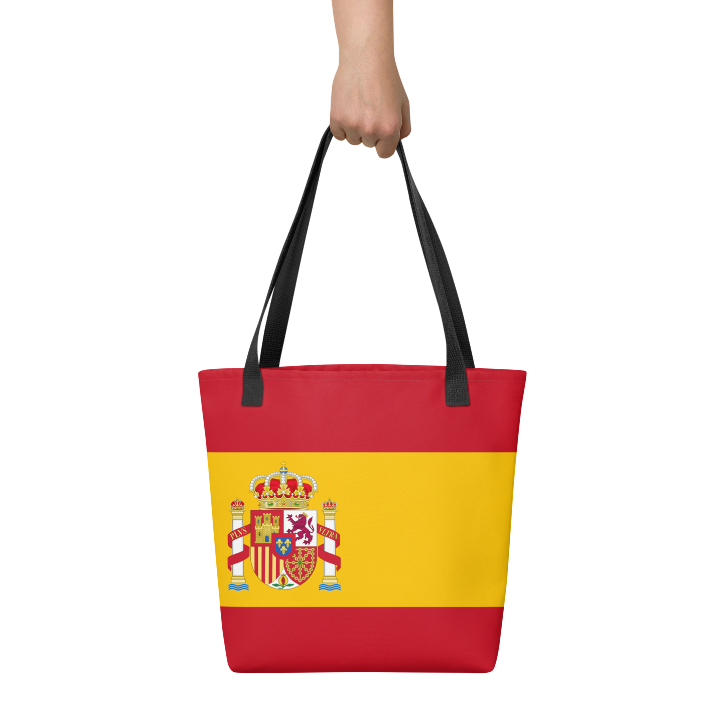 "Spain Flag" Essential Canvas Carryall