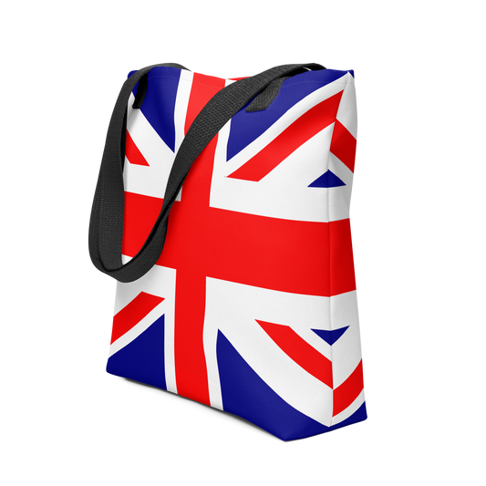 "Great Britain Flag" Essential Canvas Carryall