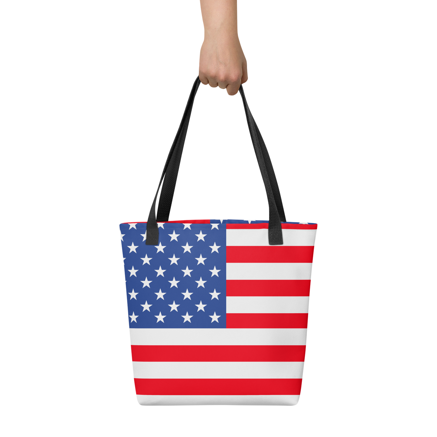 "United States Flag" Essential Canvas Carryall