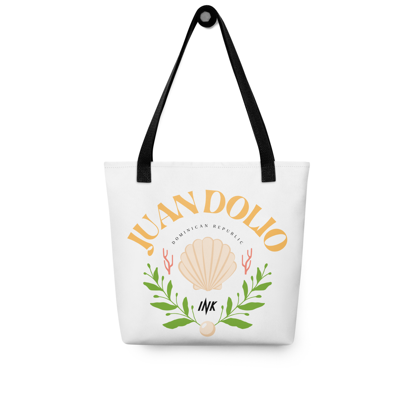 Essential Canvas Carryall with “Juan Dolio, Dominican Republic” motif