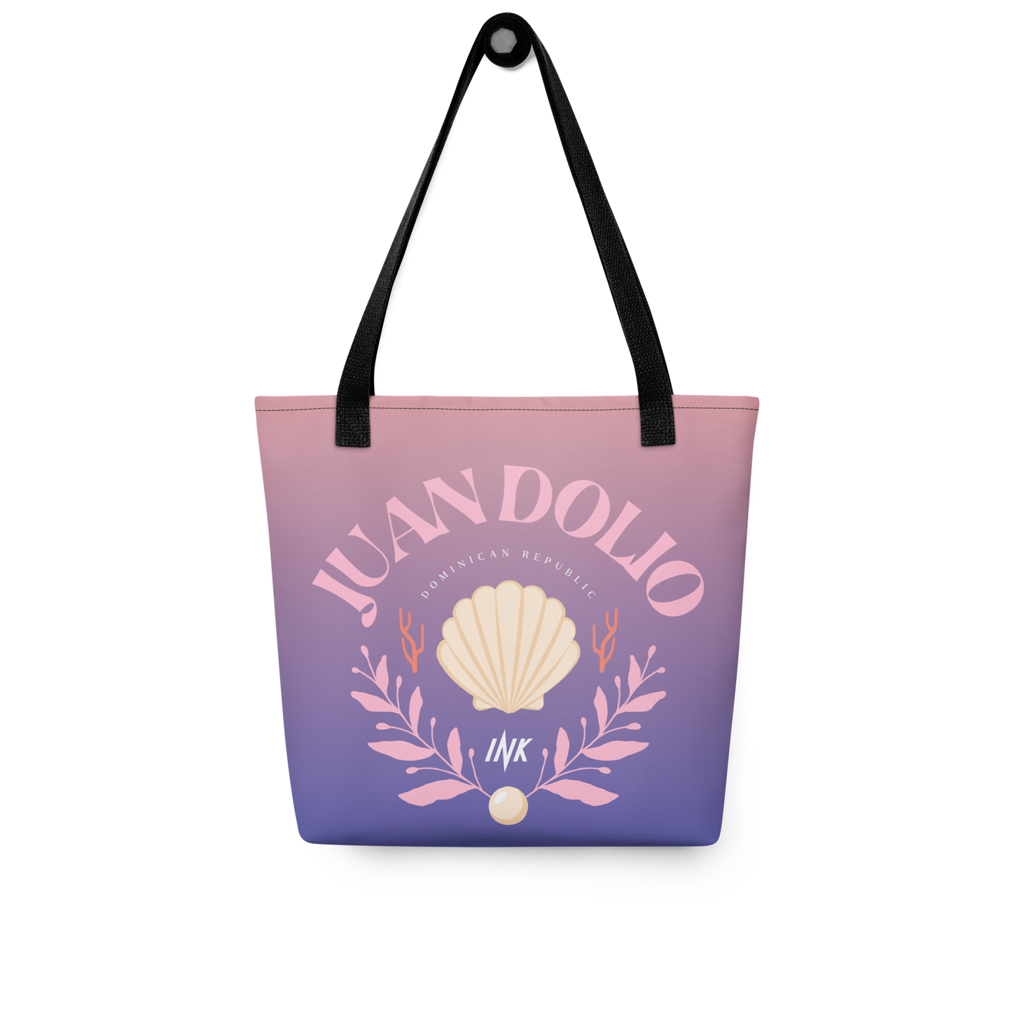 Essential Canvas Carryall with “Juan Dolio, Dominican Republic” motif