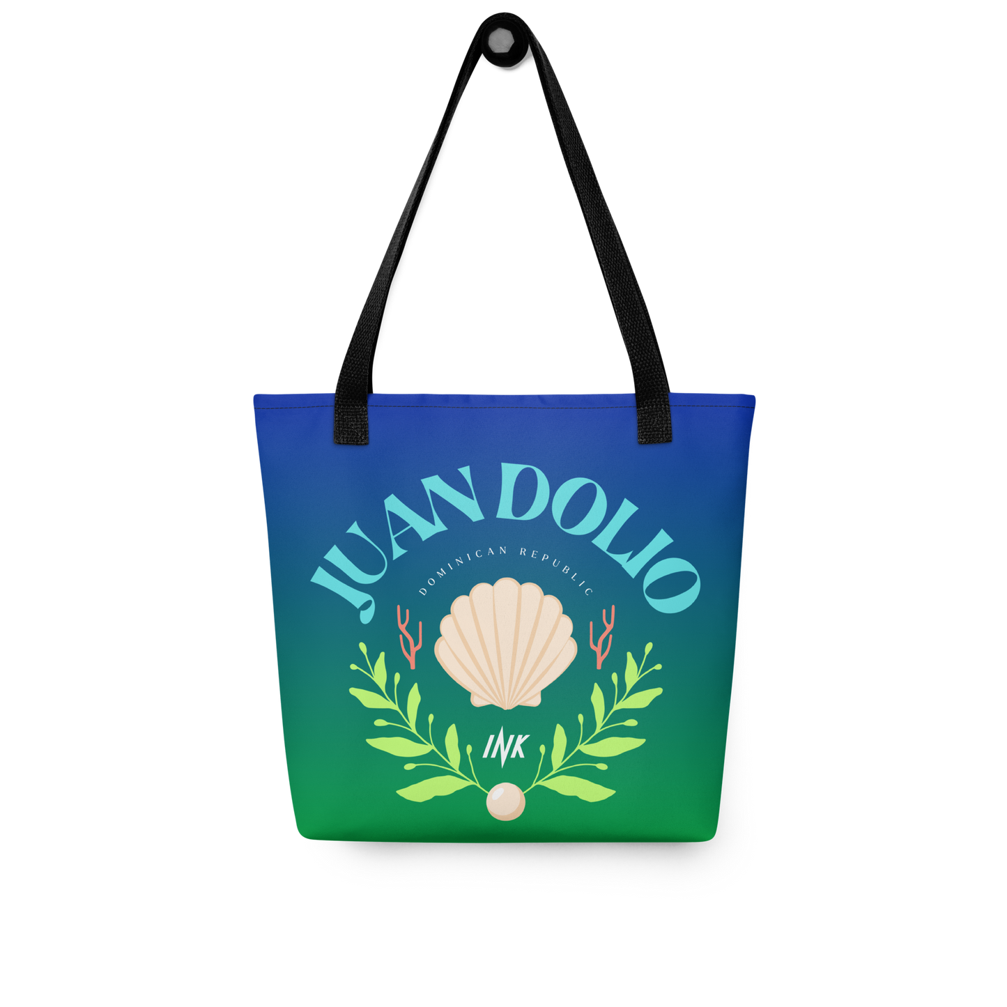 Essential Canvas Carryall with “Juan Dolio, Dominican Republic” motif