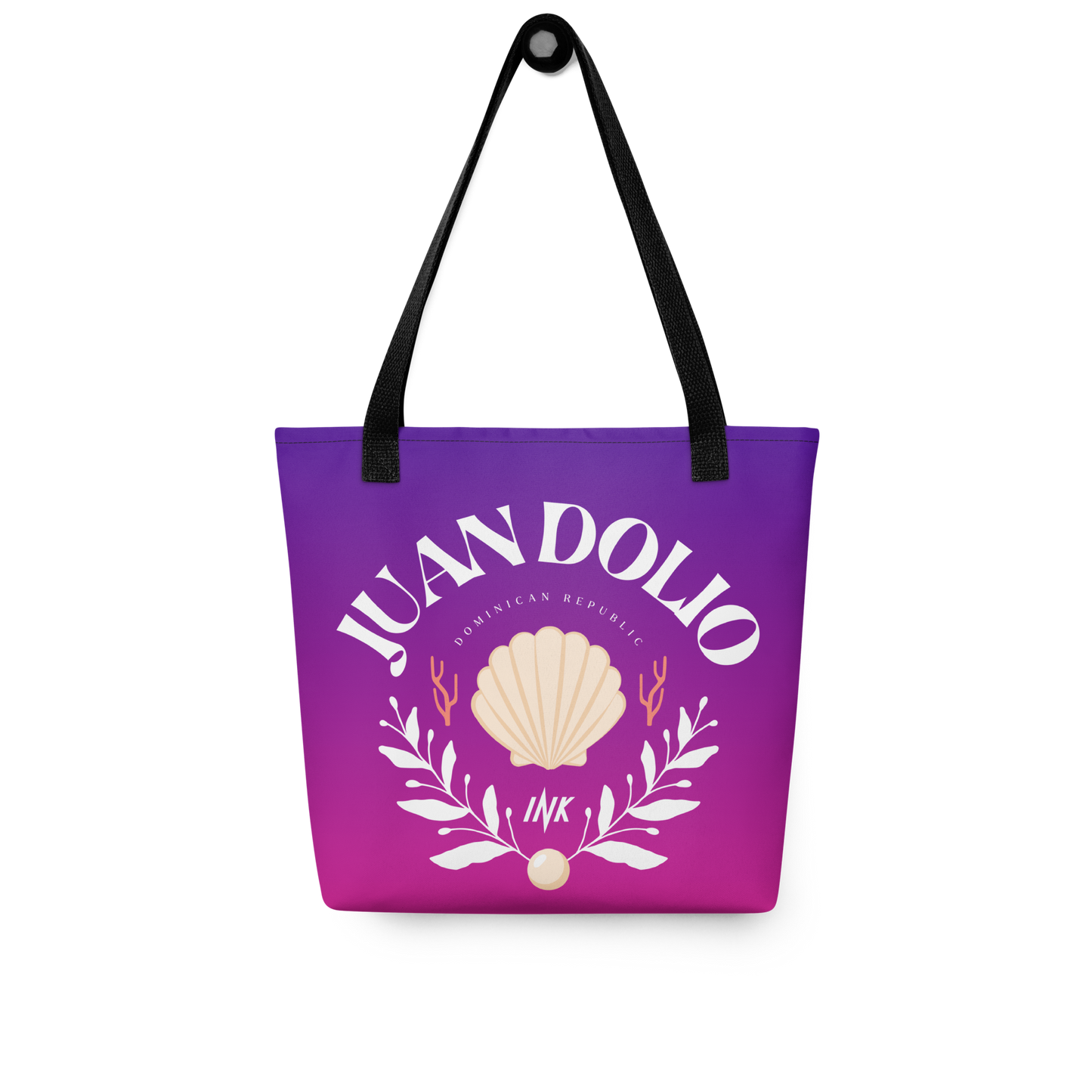 Essential Canvas Carryall with “Juan Dolio, Dominican Republic” motif