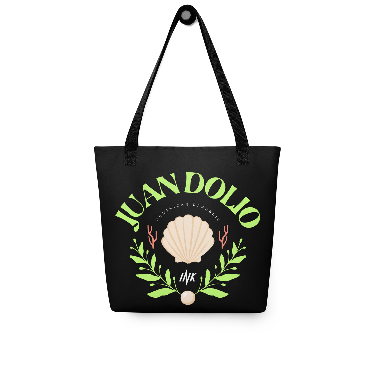 Essential Canvas Carryall with “Juan Dolio, Dominican Republic” motif