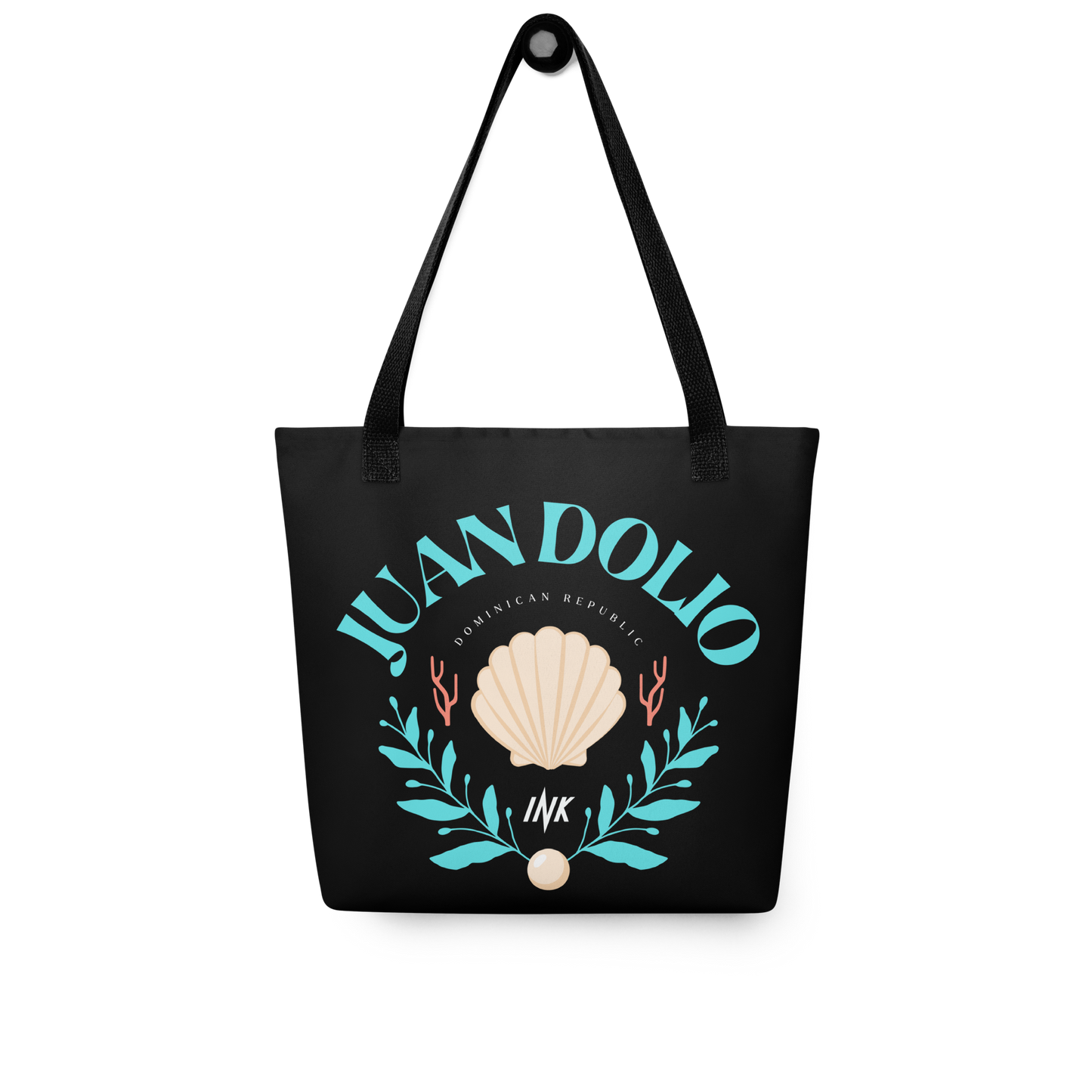 Essential Canvas Carryall with “Juan Dolio, Dominican Republic” motif