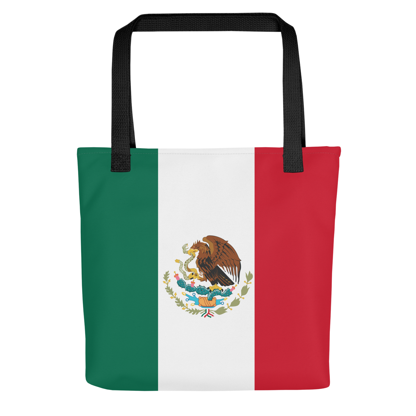 "Mexico Flag" Essential Canvas Carryall