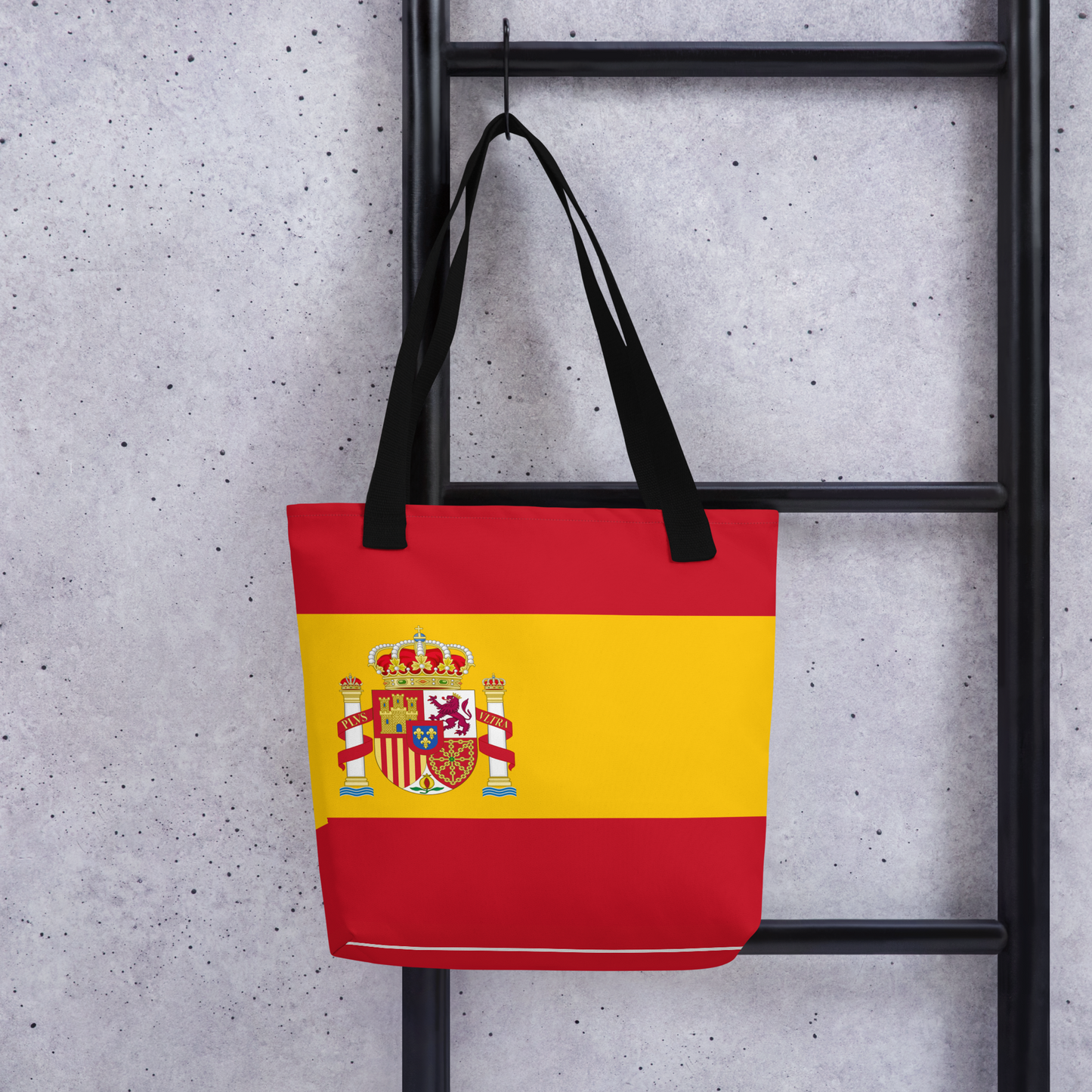 "Spain Flag" Essential Canvas Carryall