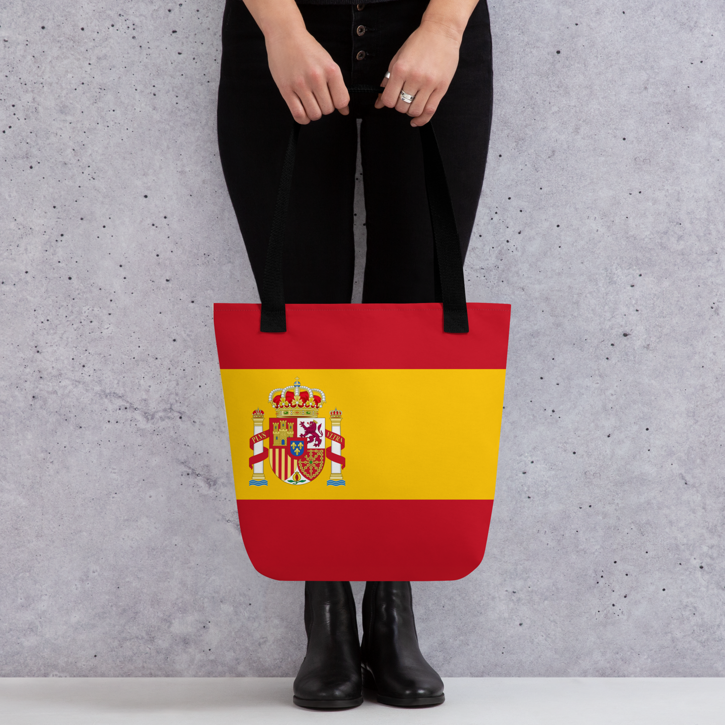 "Spain Flag" Essential Canvas Carryall