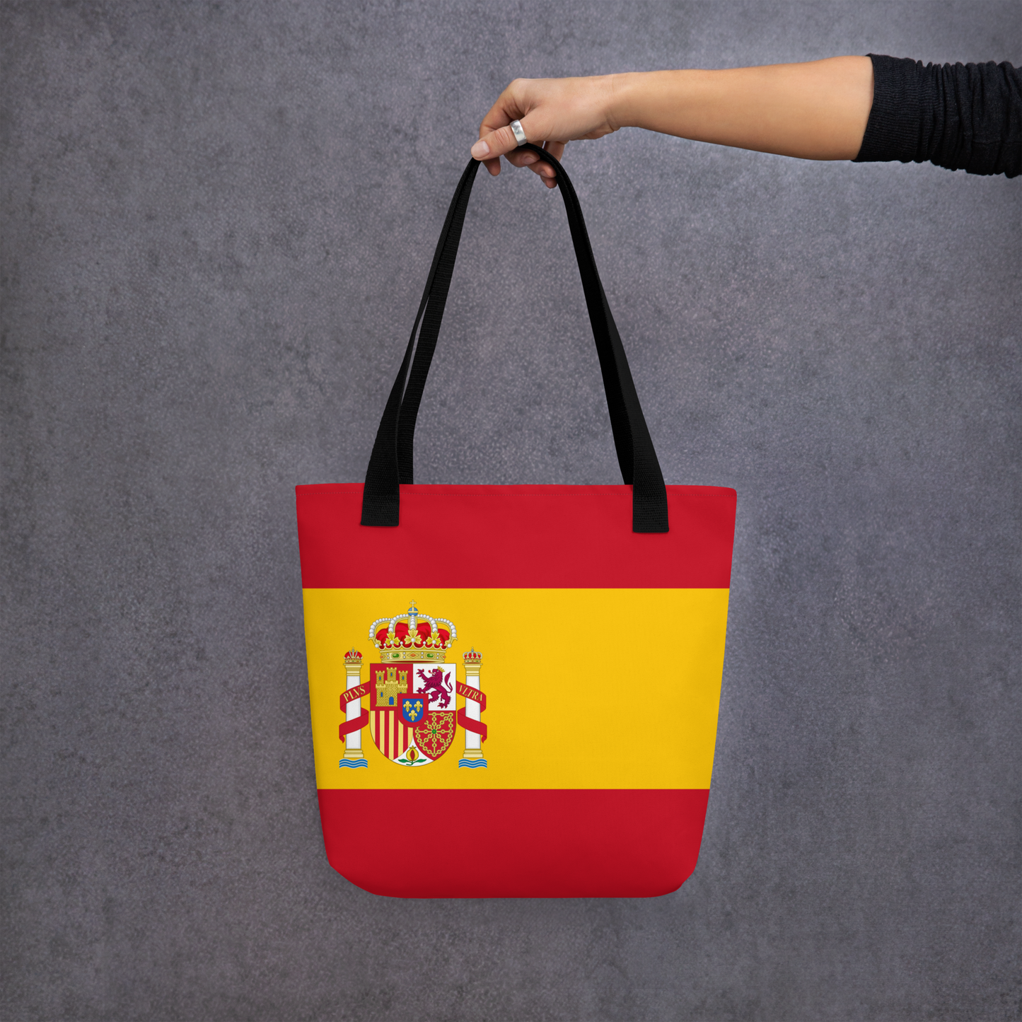 "Spain Flag" Essential Canvas Carryall