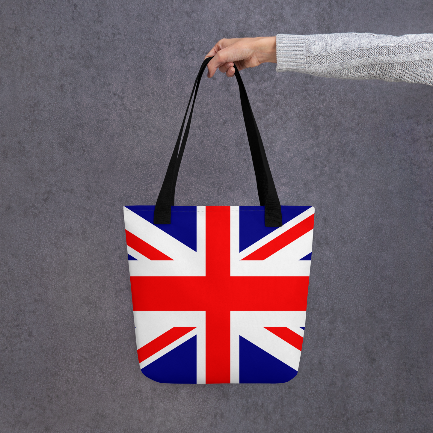 "Great Britain Flag" Essential Canvas Carryall