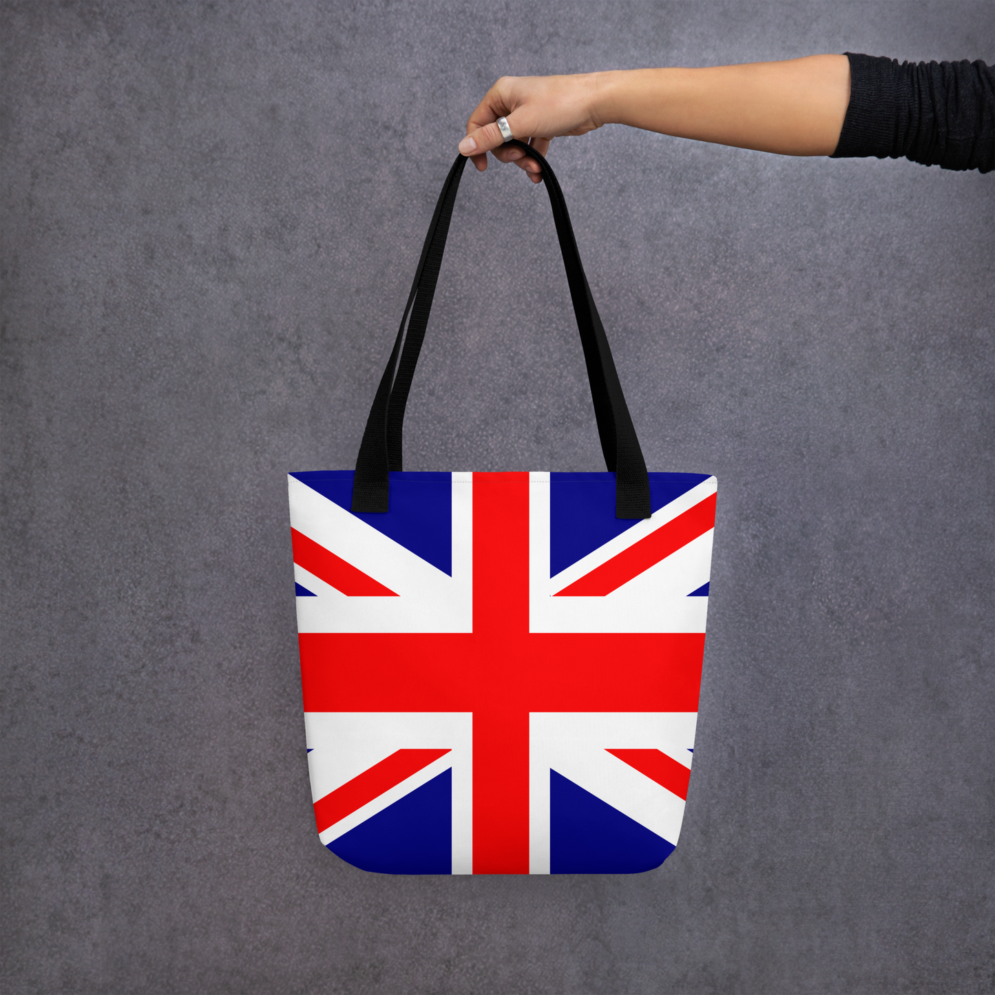 "Great Britain Flag" Essential Canvas Carryall