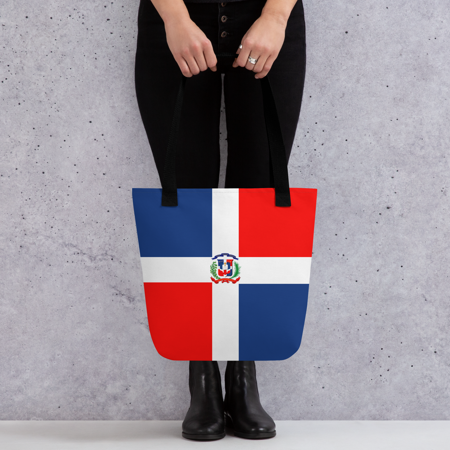 "Dominican Republic Flag" Essential Canvas Carryall