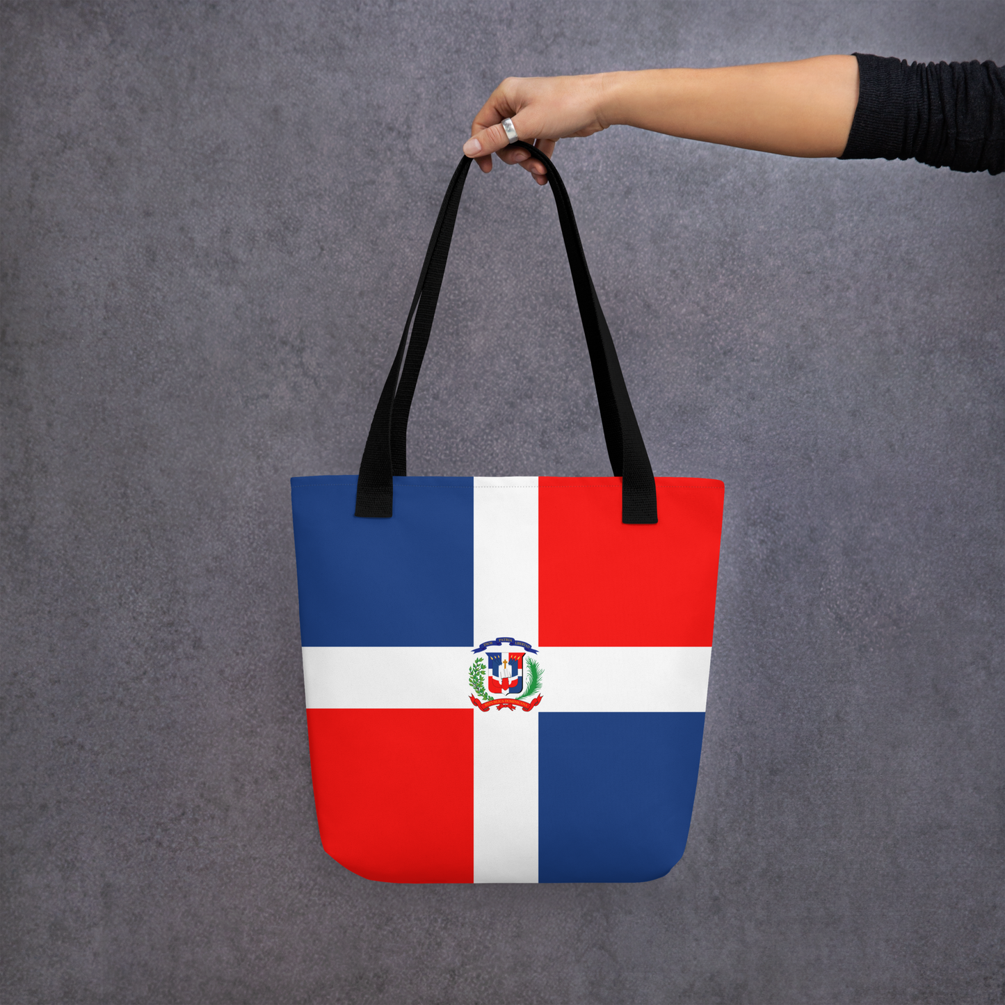 "Dominican Republic Flag" Essential Canvas Carryall