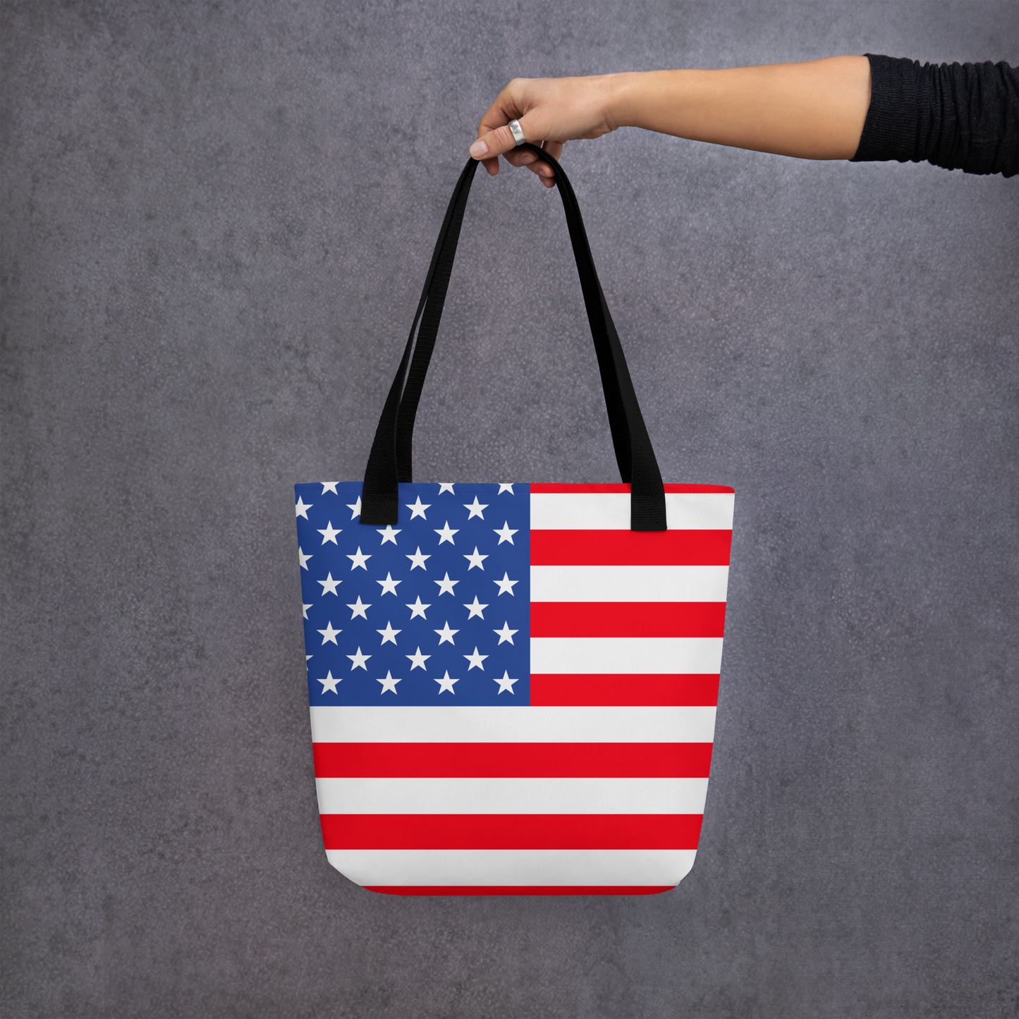 "United States Flag" Essential Canvas Carryall