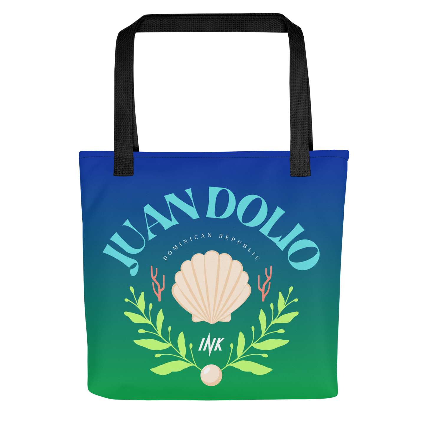 Essential Canvas Carryall with “Juan Dolio, Dominican Republic” motif