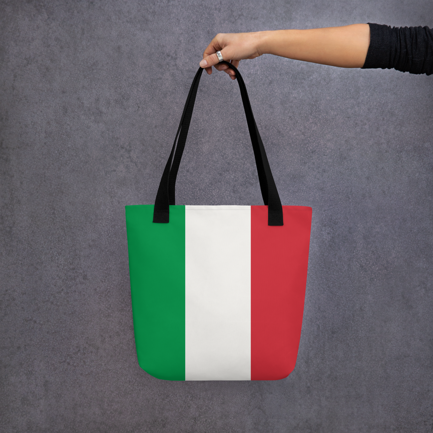 "Italy Flag" Essential Canvas Carryall