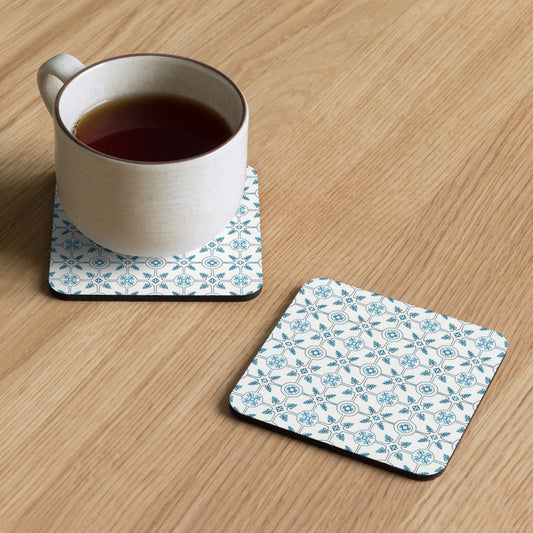 Home Essentials: High-Quality Cork-Back Coaster