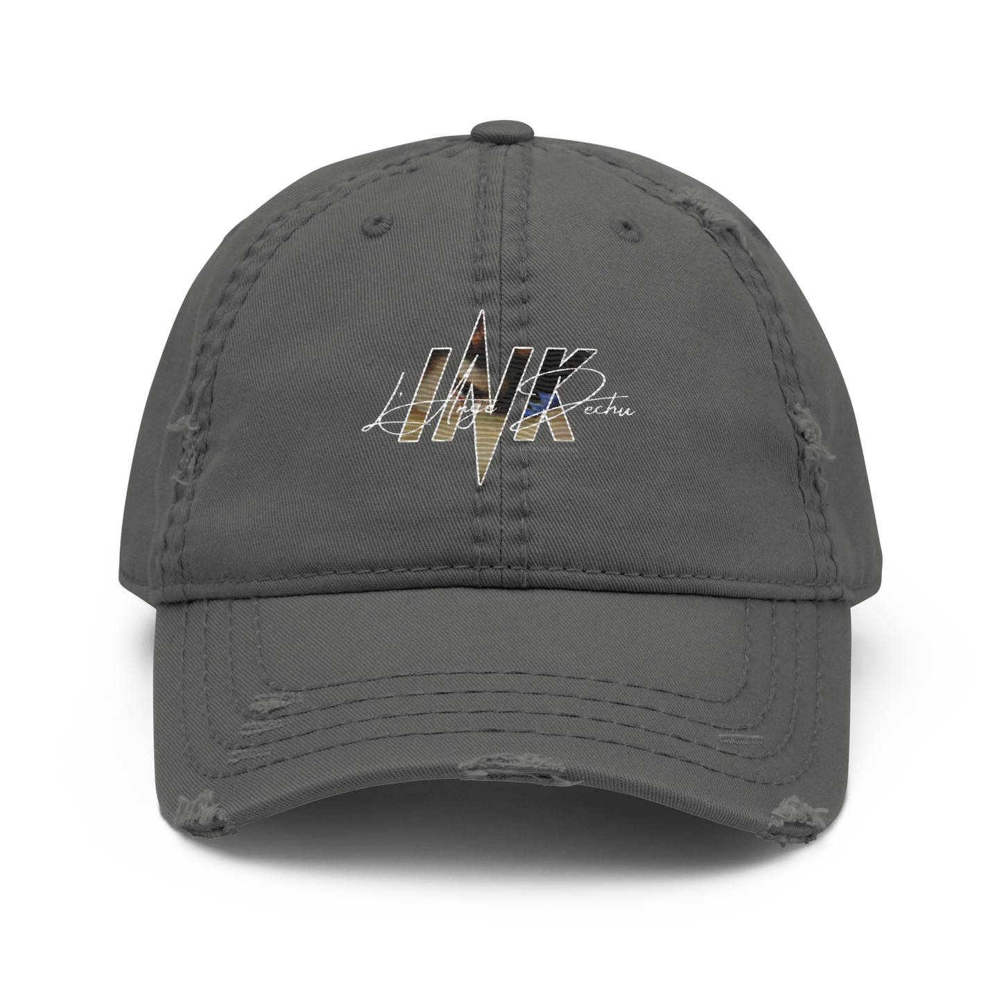 “L'Ange Dechu x Alexandre Cabanel” motif Distressed Faded Dad Hat