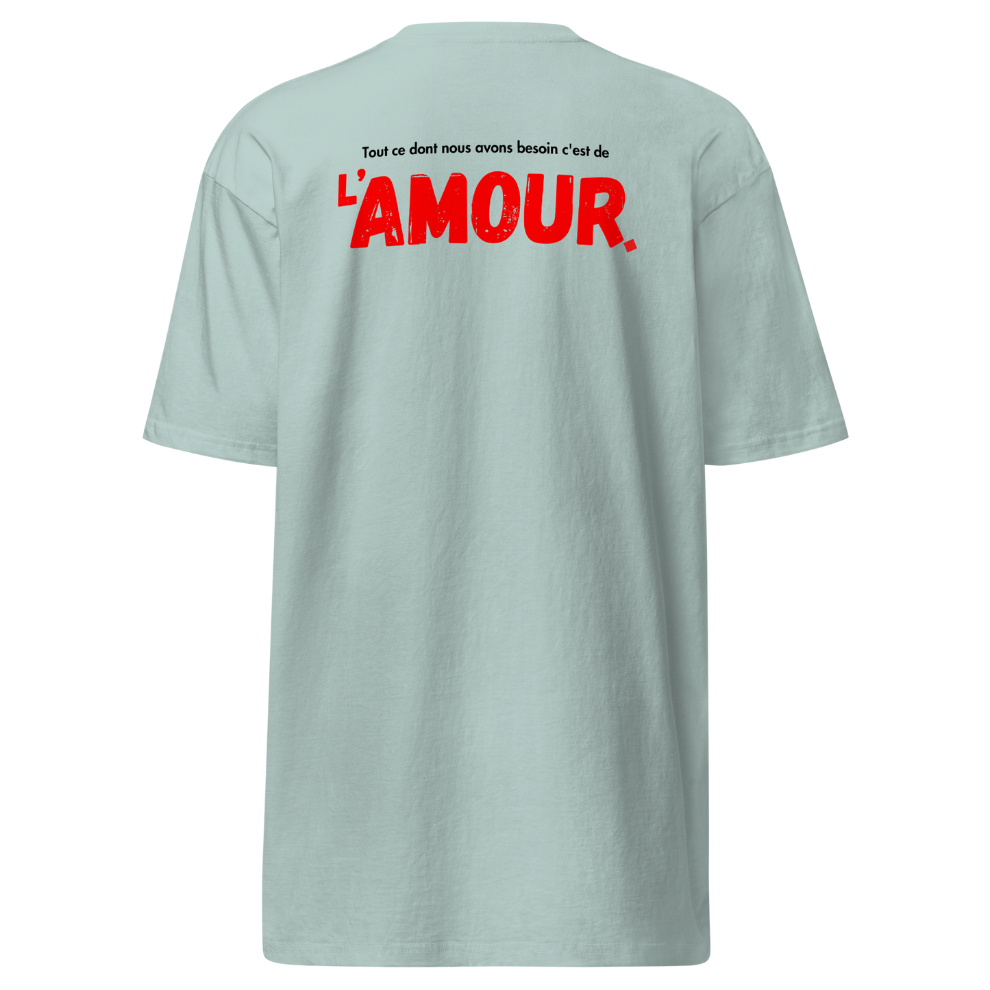 Premium T-shirt with Iconic “AMOUR” motif