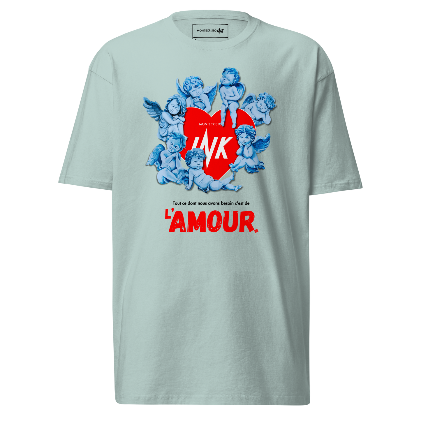 Premium T-shirt with Iconic “AMOUR” motif