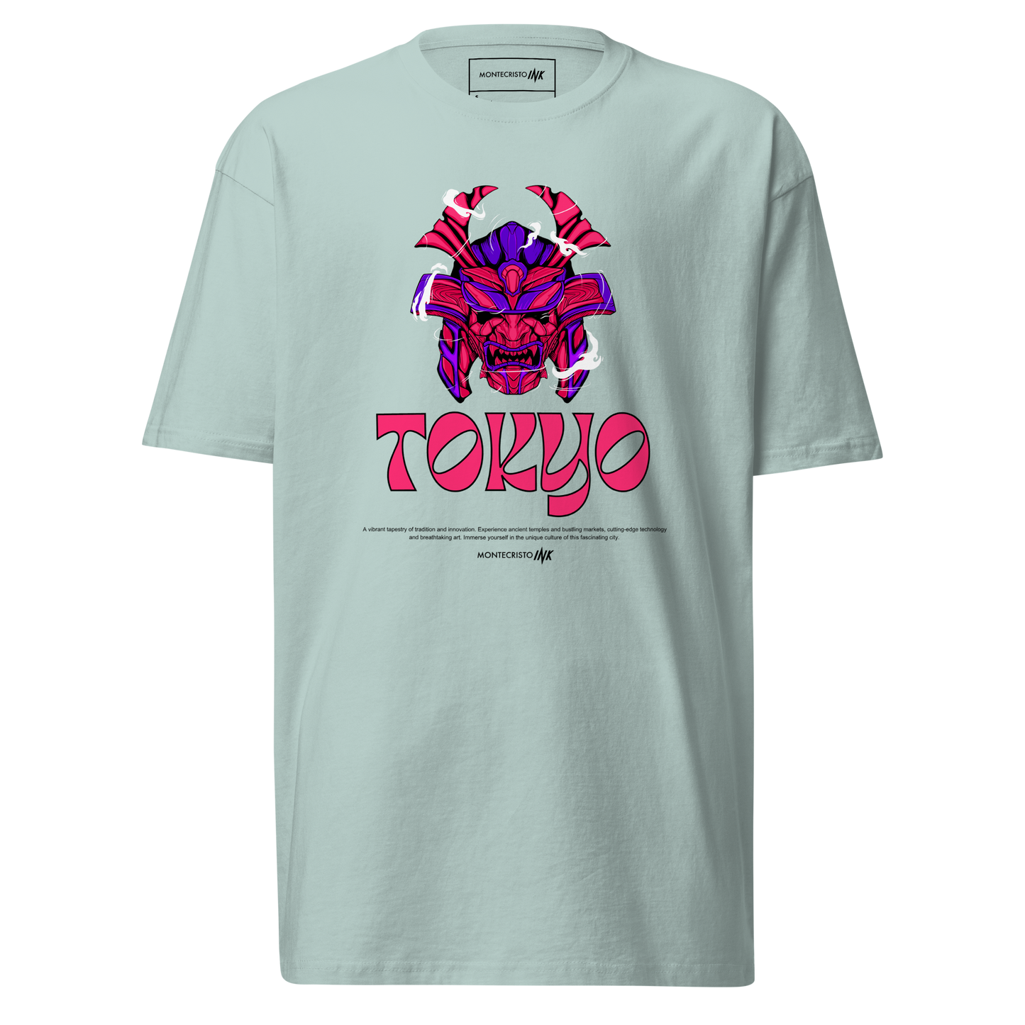 “Tokyo - Samurai” print Premium Tee