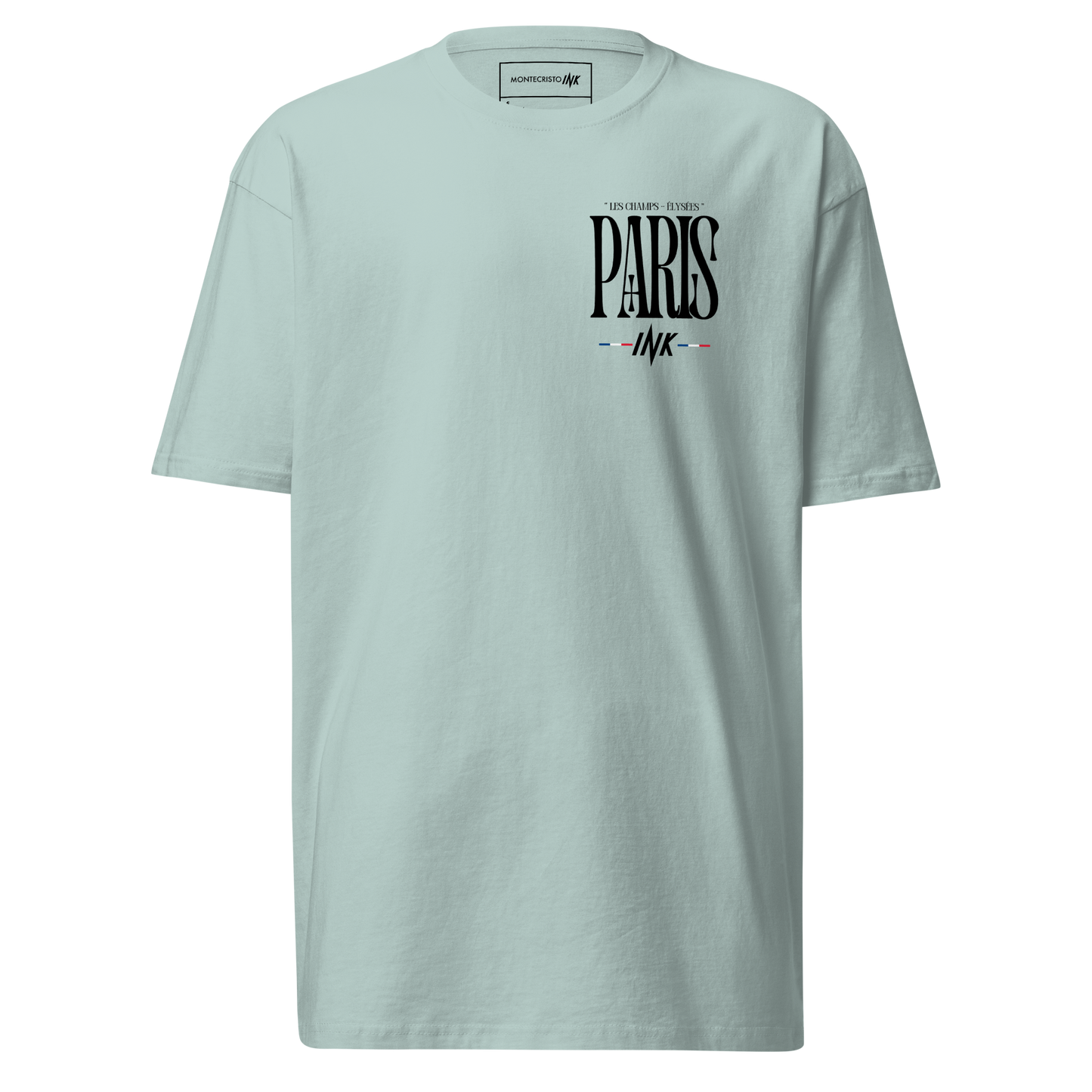 Premium Tee with “LES CHAMPS ELYSÉES, PARIS” Print