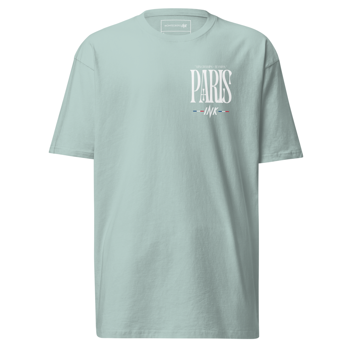 Premium Tee with “LES CHAMPS ELYSÉES, PARIS” Print