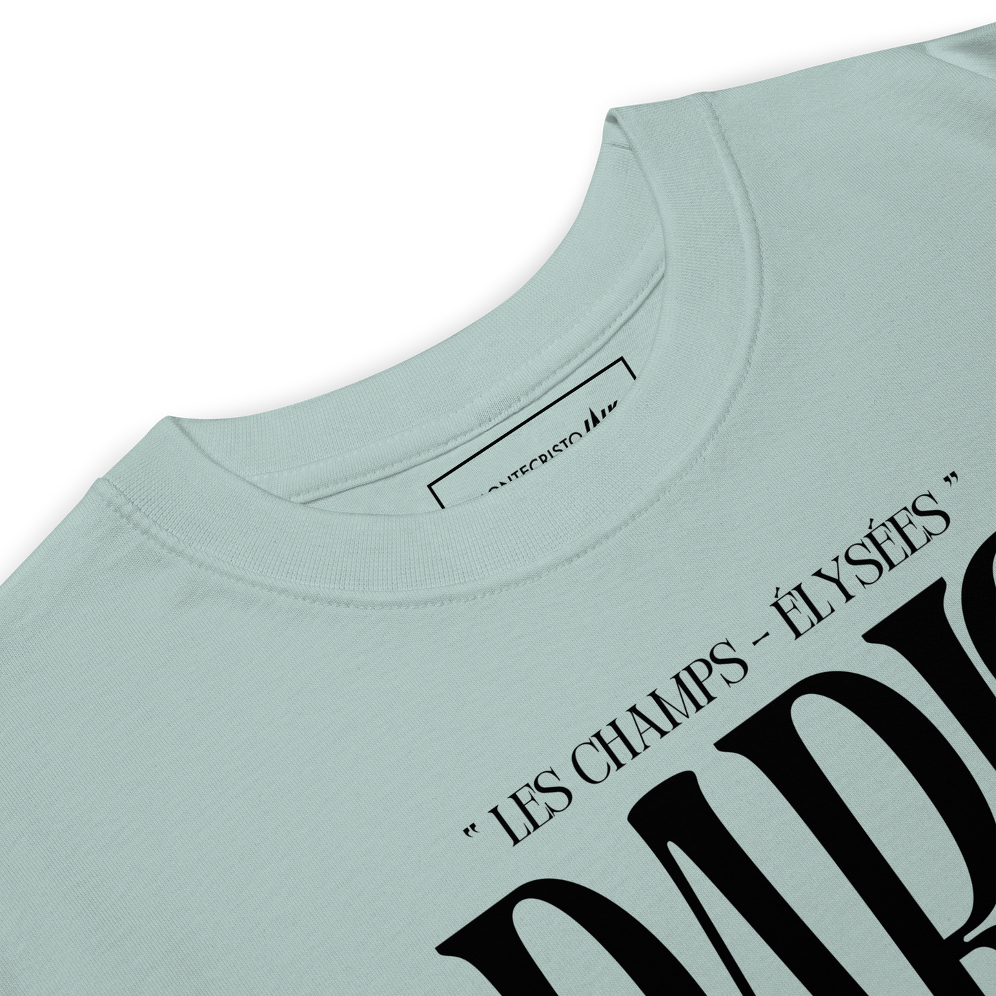 Premium Tee with “LES CHAMPS ELYSÉES, PARIS” Print