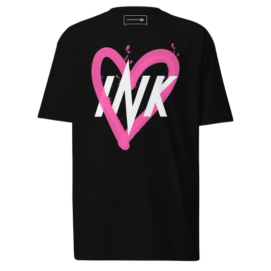 Premium T-shirt with "Ink Heart" Iconic motif