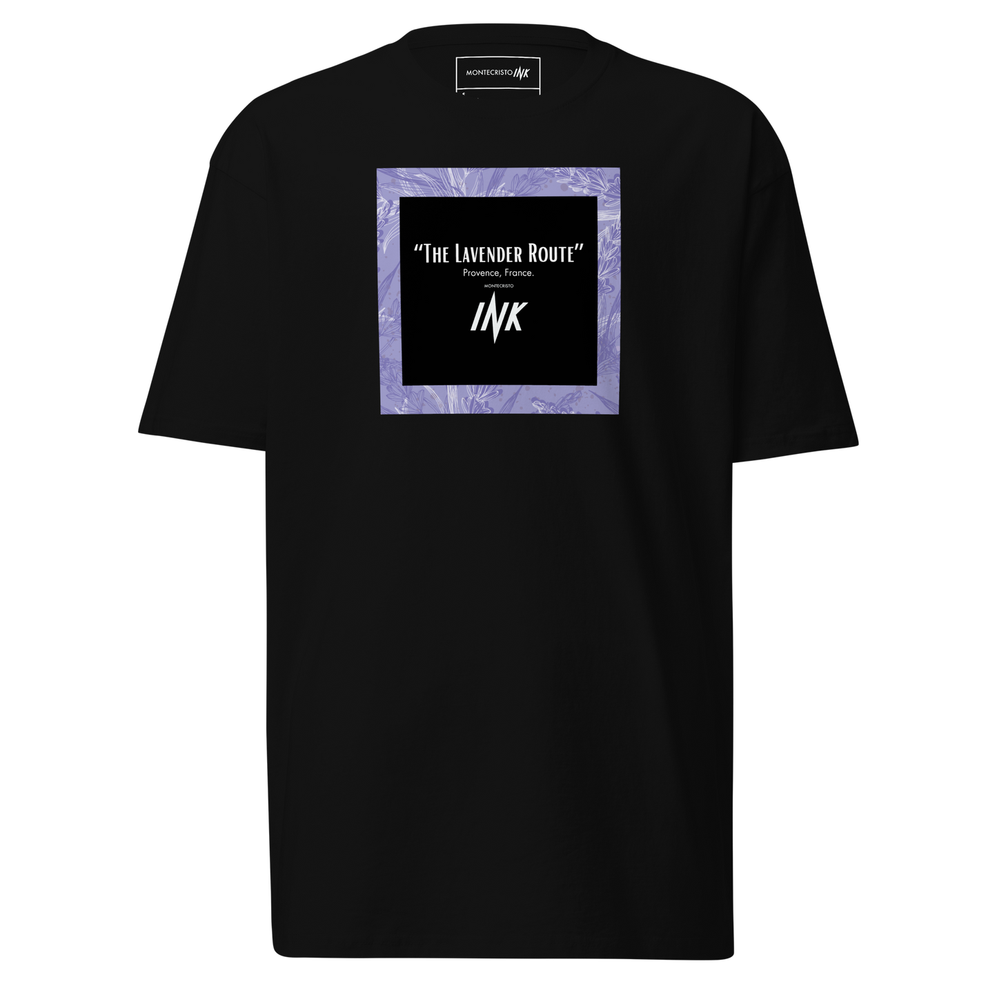 “The Lavender Route” motif Premium tee